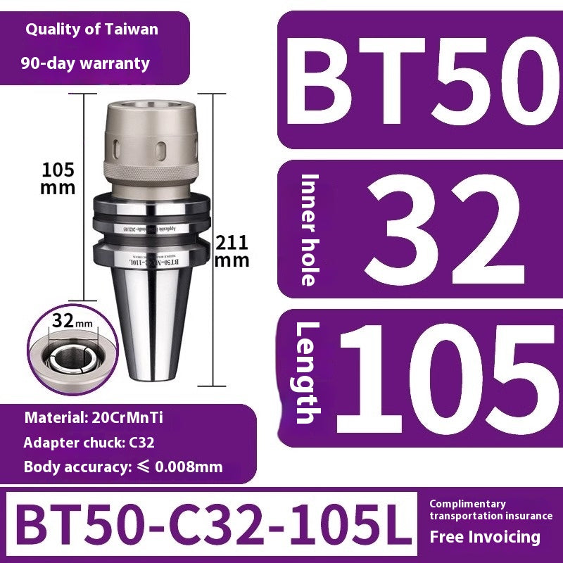 2096-CNC high-precision strong tool holder BT40 BT30 BT50 CNC machining center C32 chuck tool holder Shandong Denso Pricision Tools Co.,Ltd.